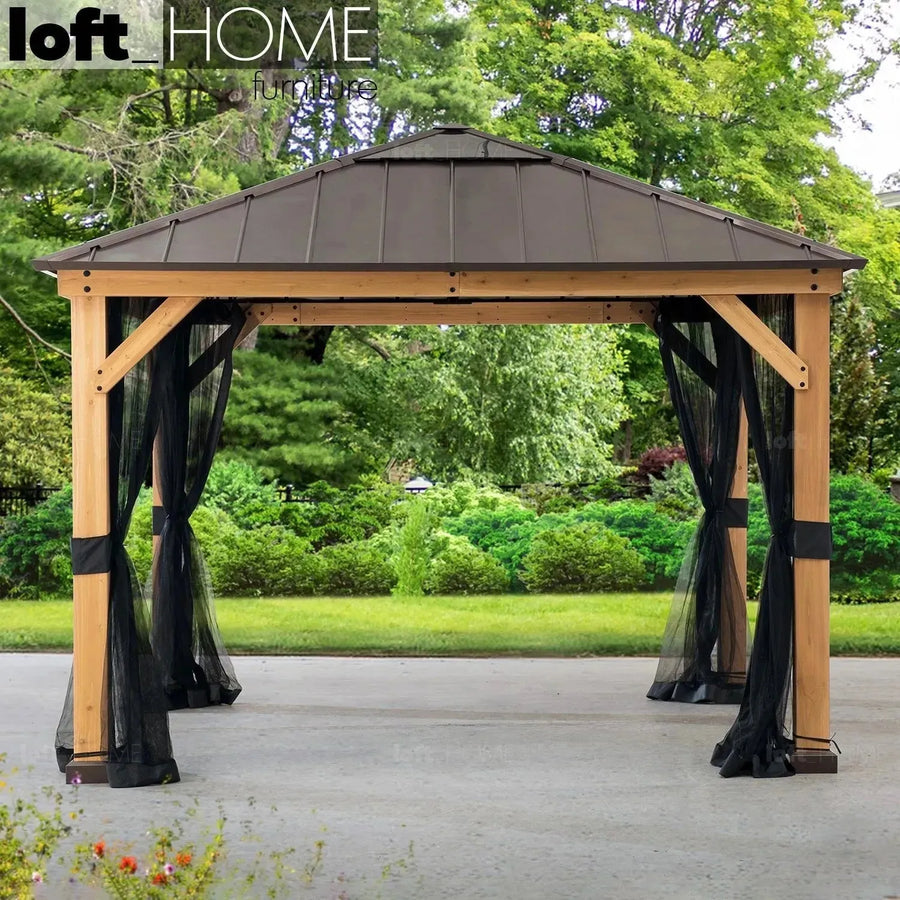 Minimalist outdoor gazebo harmony primary product view.