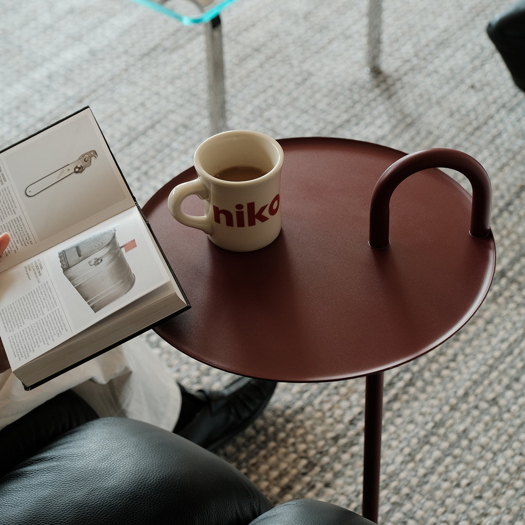 Minimalist steel marble side table loop size charts.