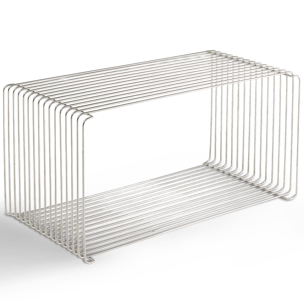 Bauhaus steel side table panton wire situational feels.