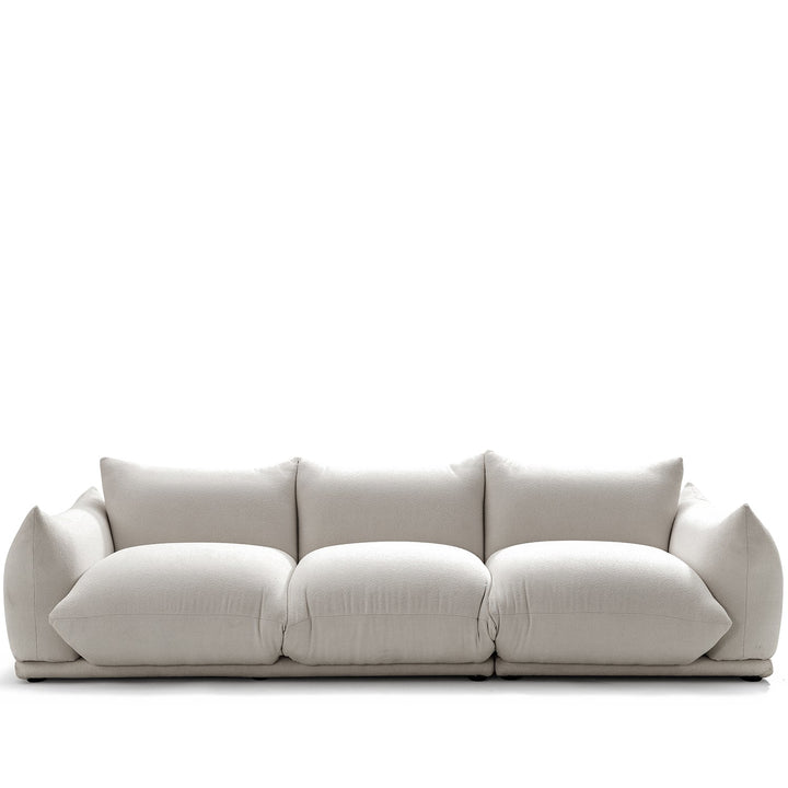 Minimalist Teddy Fabric 3 Seater Sofa MARENCO