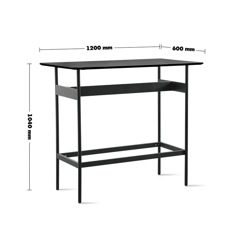 Bauhaus wood bar table paxon size charts.