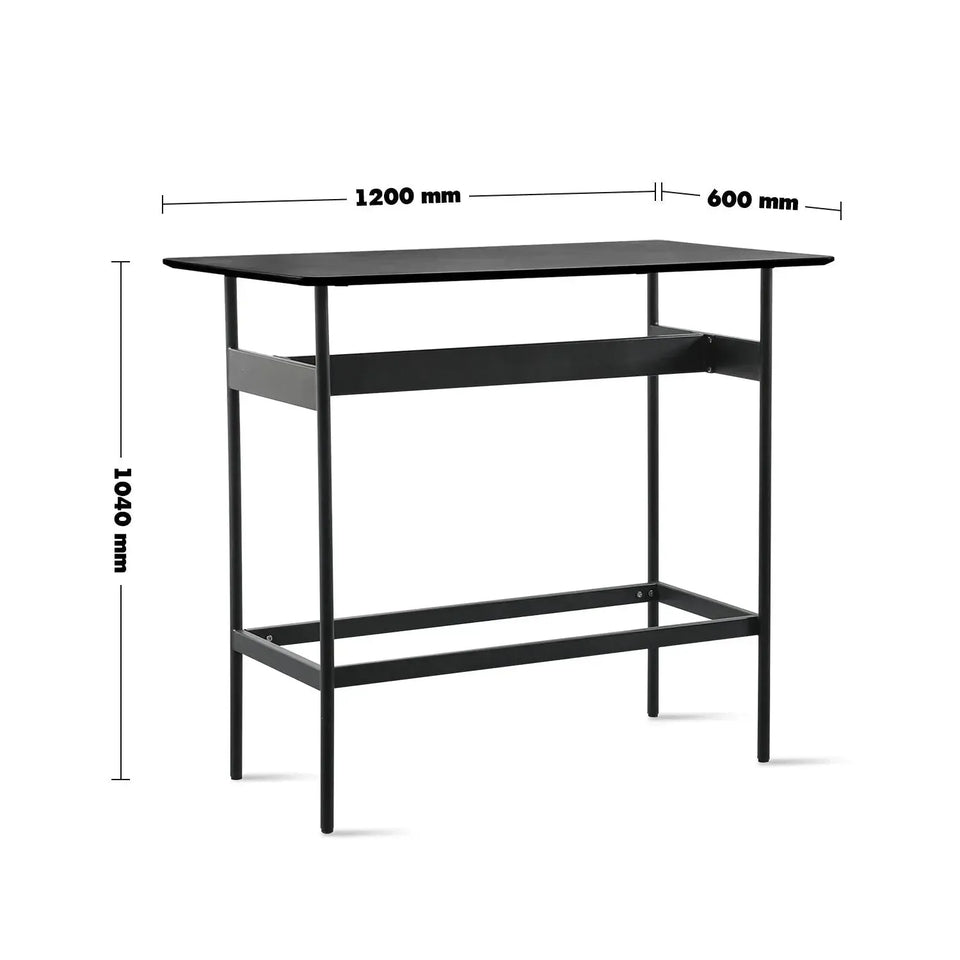 Bauhaus wood bar table paxon size charts.