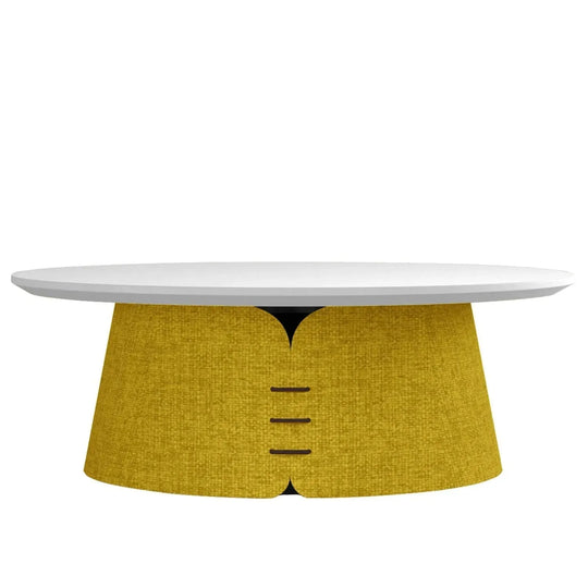 Contemporary wood coffee table collar primary product view.