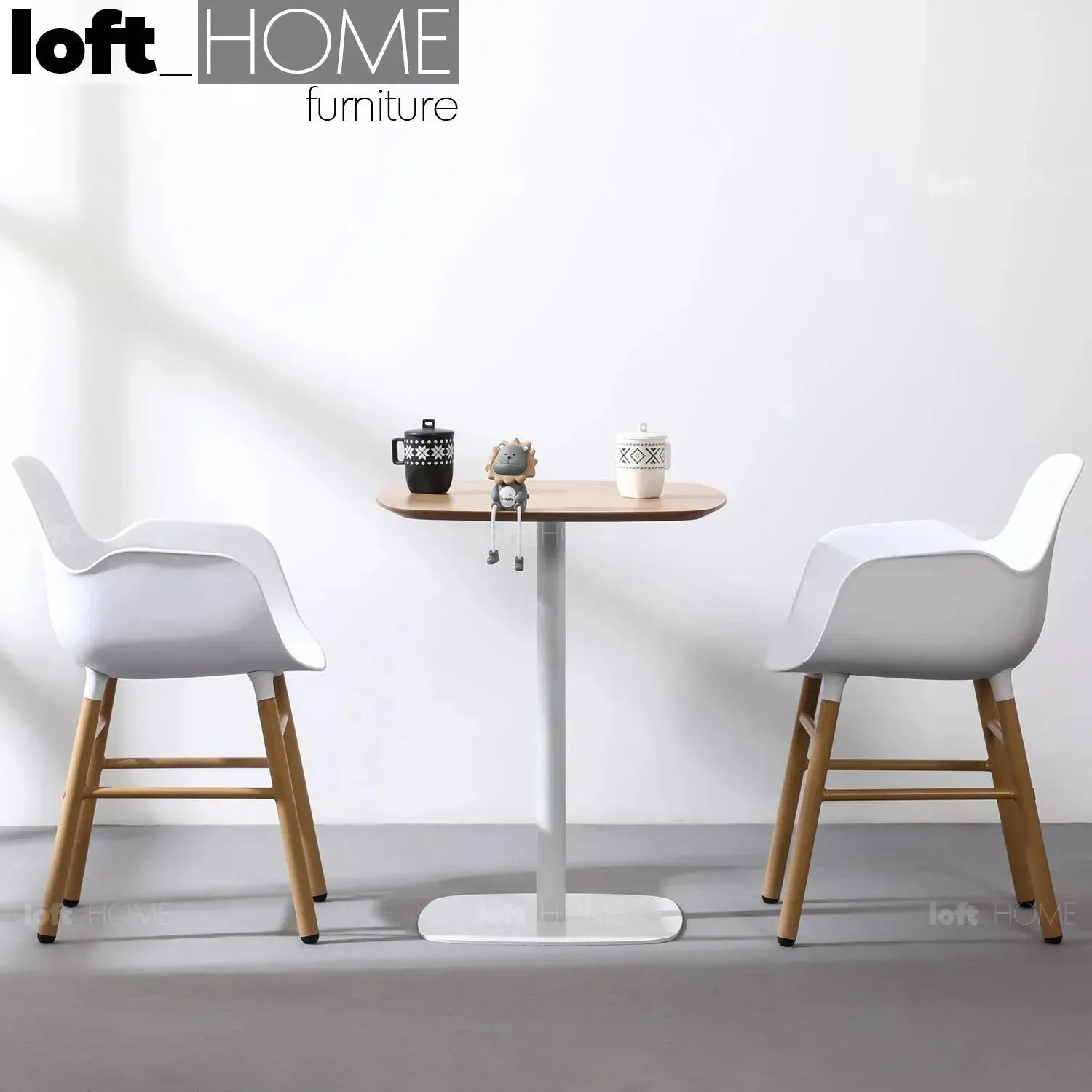 Minimalist Wood Dining Table FANE – LOFT HOME