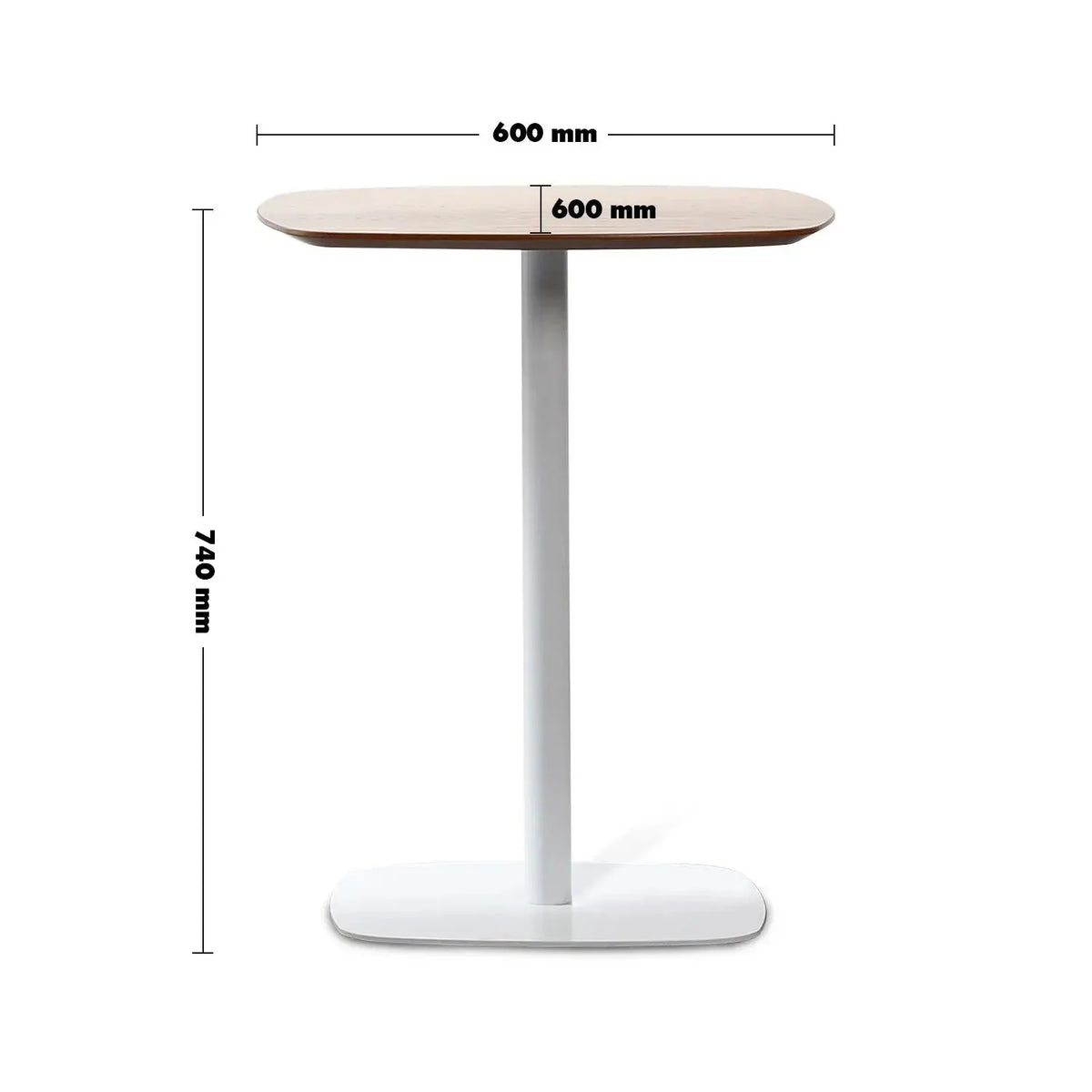 Minimalist wood dining table fane size charts.