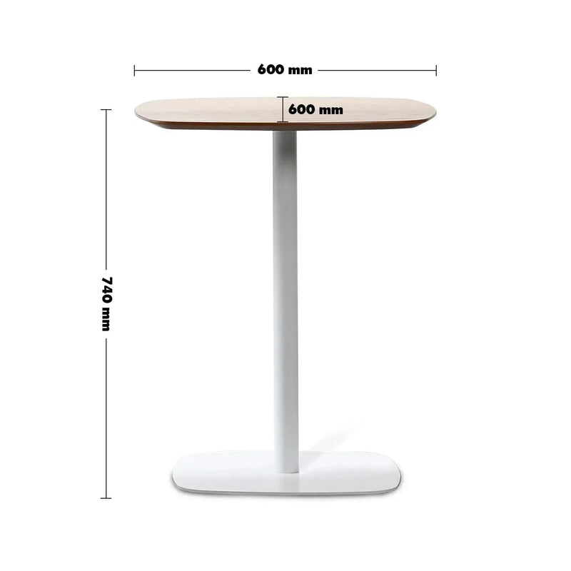 Minimalist wood dining table fane size charts.
