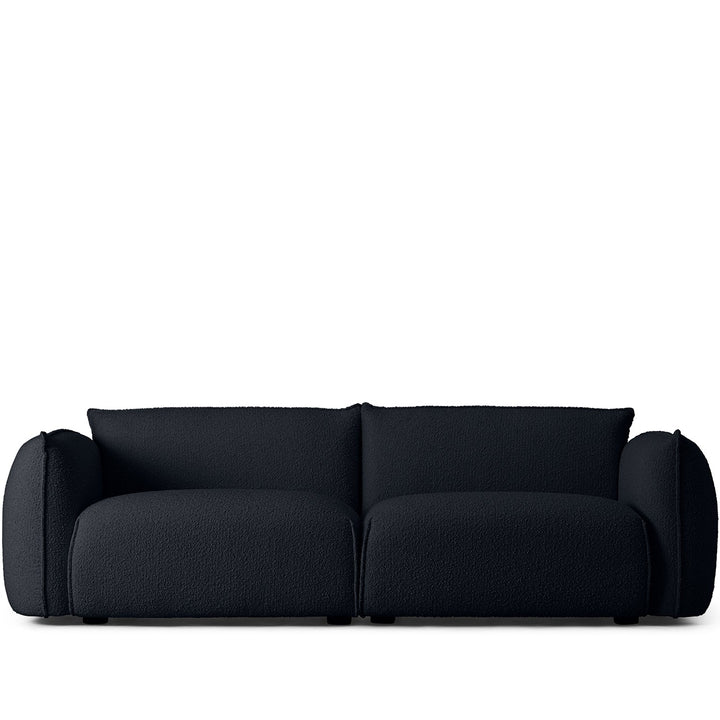 Modern boucle 3 seater sofa dion detail 2.
