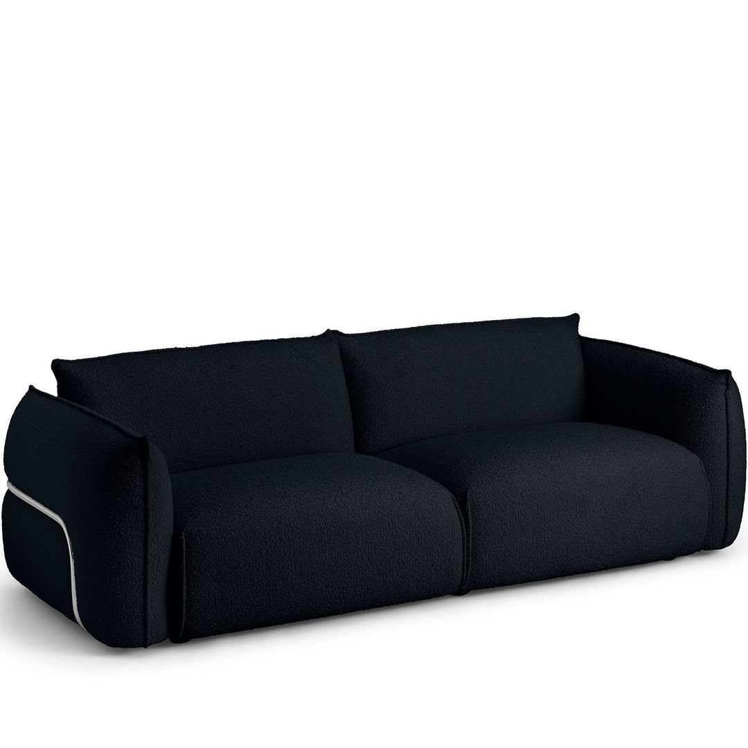 Modern boucle 3 seater sofa dion detail 9.
