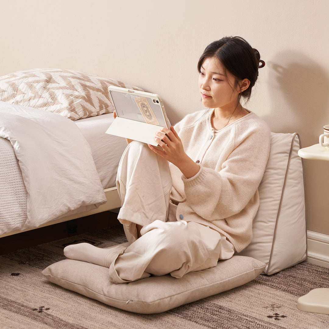 Modern cat scratch resistant fabric triangle rest pillow you size charts.