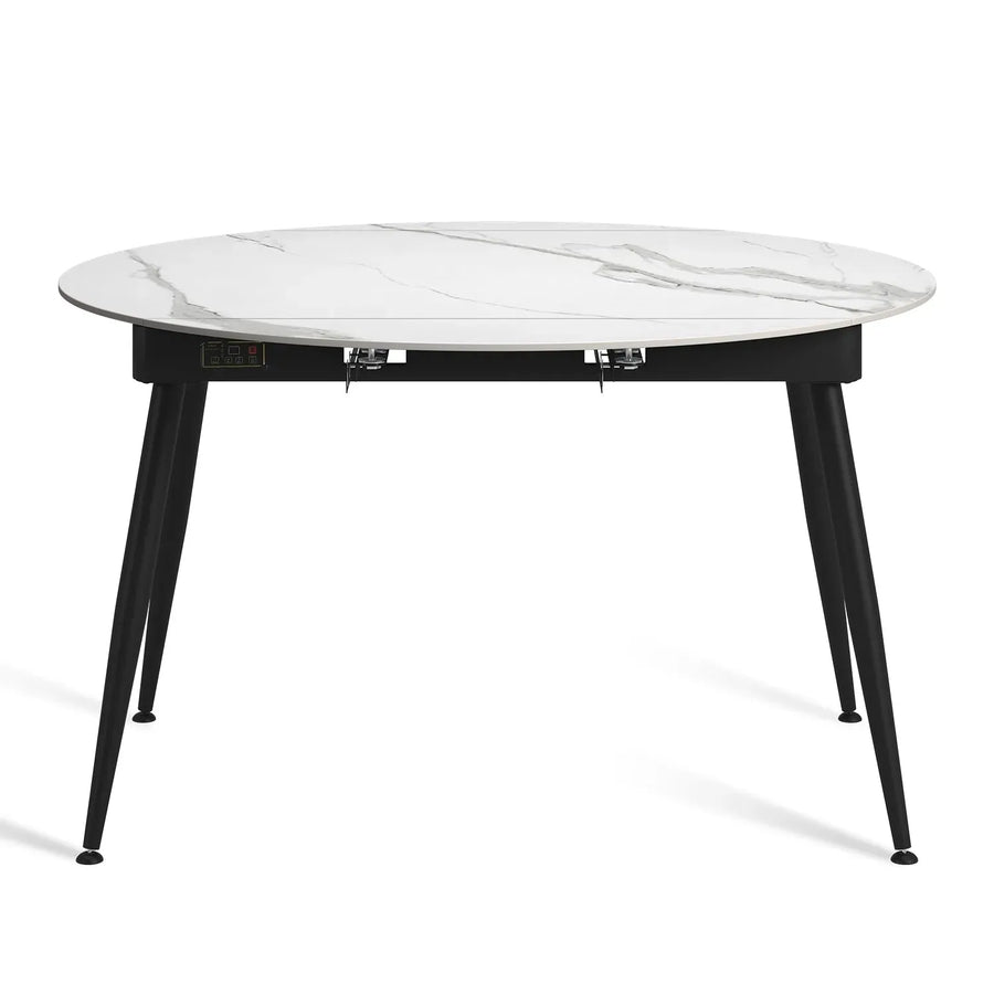 Modern Extendable Sintered Stone Round Dining Table KADY