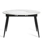 Modern Extendable Sintered Stone Round Dining Table KADY