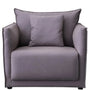 Modern Fabric 1 Seater Sofa ADAM