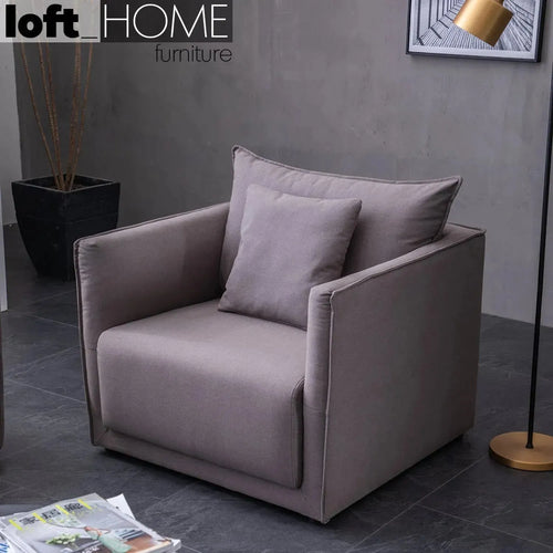 Modern Fabric 1 Seater Sofa ADAM Good to Know Preview-1
