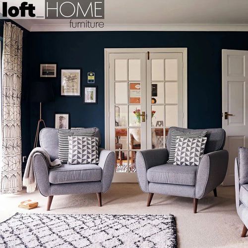Scandinavian Fabric 1 Seater Sofa HENRI Good to Know Preview-1