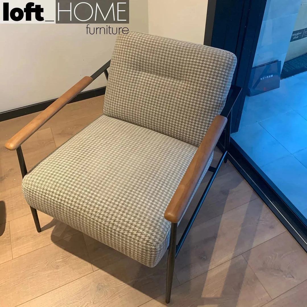 Industrial fabric 1 seater sofa lars environmental situation.