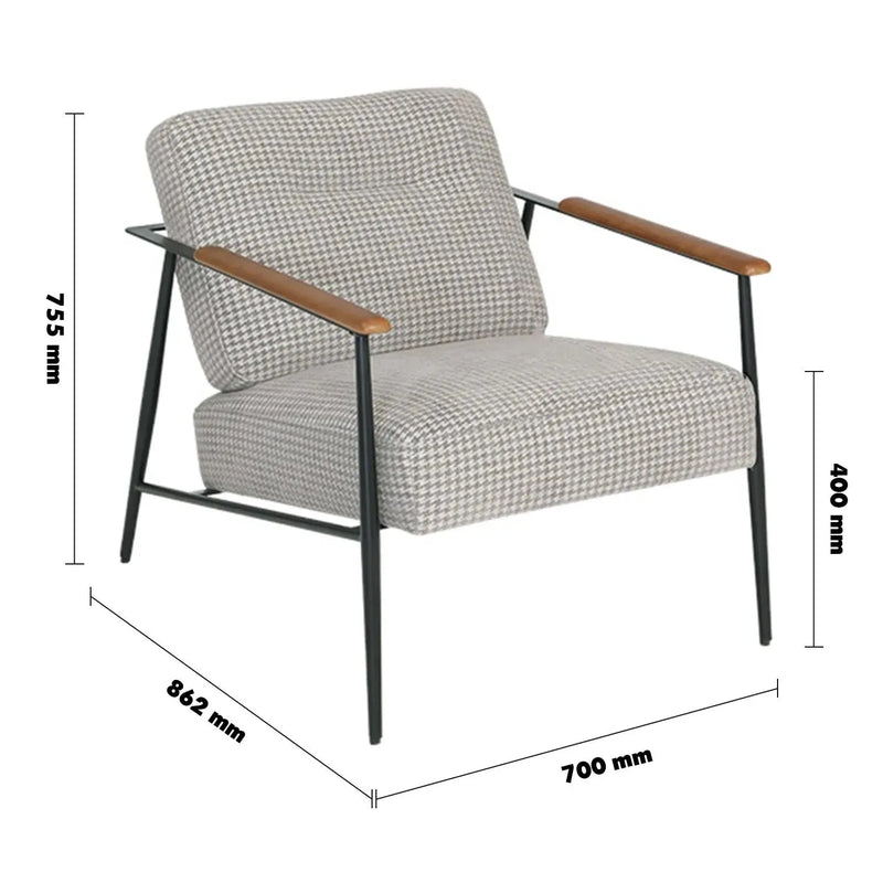 Bauhaus fabric 1 seater sofa lars size charts.