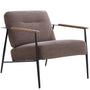 Industrial Fabric 1 Seater Sofa LARS