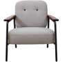 Industrial Fabric 1 Seater Sofa LISBET