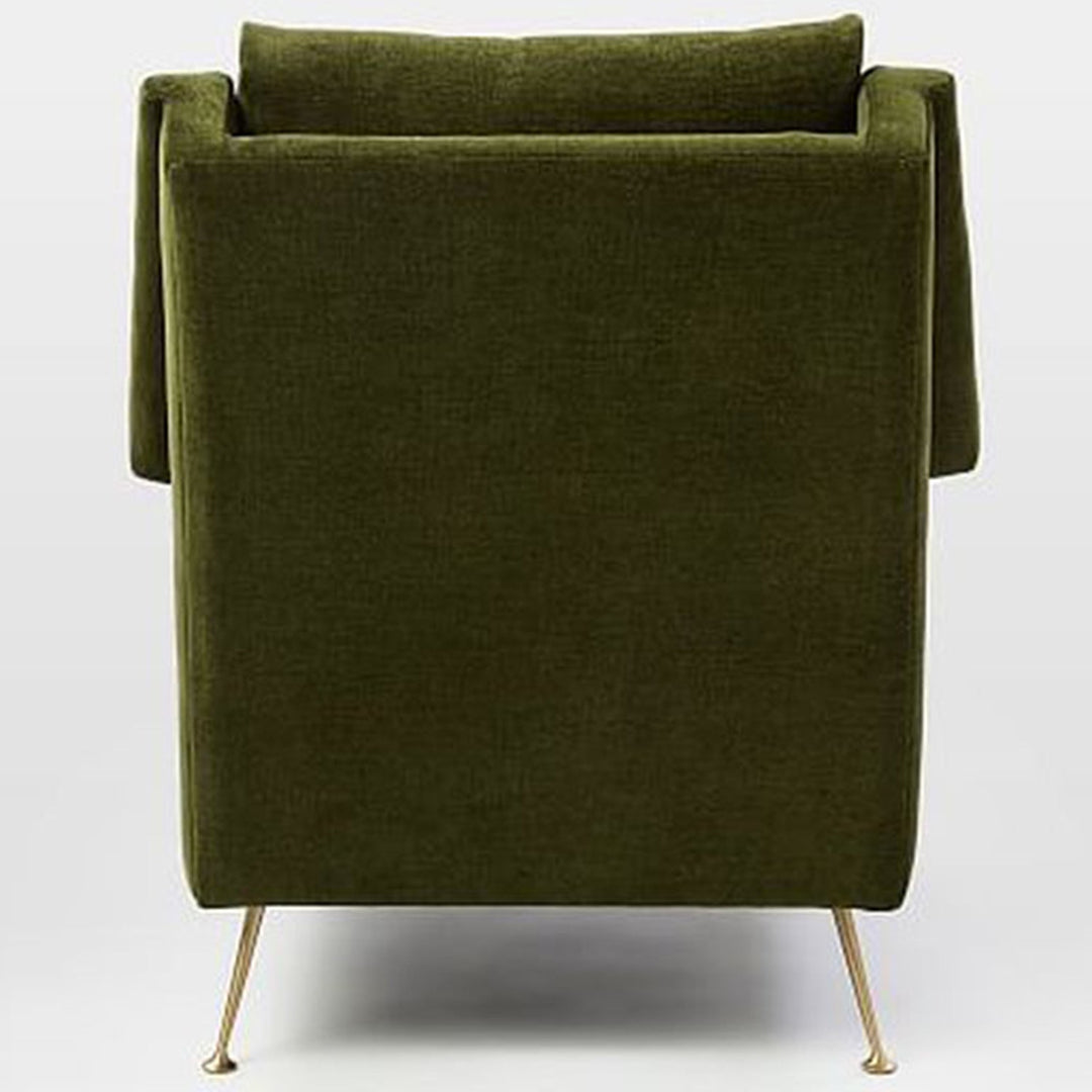Modern fabric 1 seater sofa wayne detail 1.