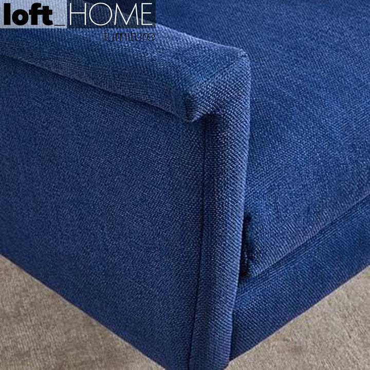 Modern fabric 1 seater sofa wayne layered structure.