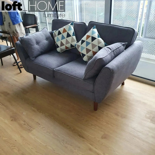 Scandinavian Fabric 2 Seater Sofa HENRI Good to Know Preview-1