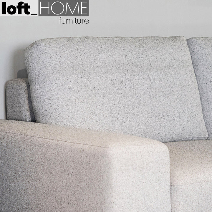 Modern fabric 2 seater sofa herron conceptual design.