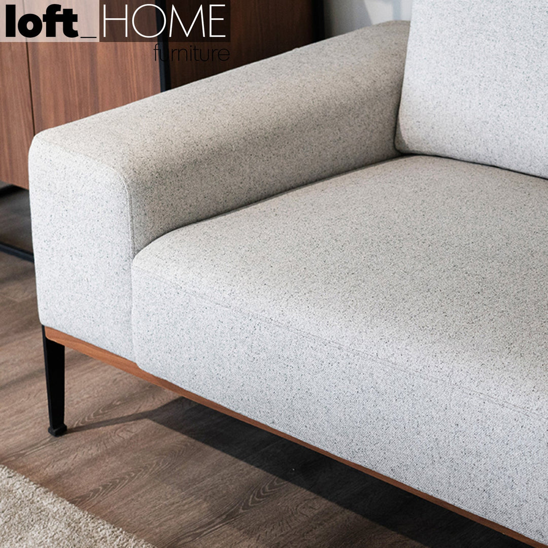 Modern fabric 2 seater sofa herron situational feels.