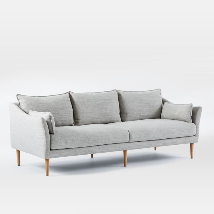 Modern fabric 3 seater sofa cammy detail 1.