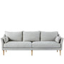 Scandinavian Fabric 3 Seater Sofa CAMMY