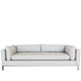 Minimalist Fabric 3 Seater Sofa DANNY