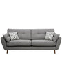 Scandinavian Fabric 3 Seater Sofa HENRI