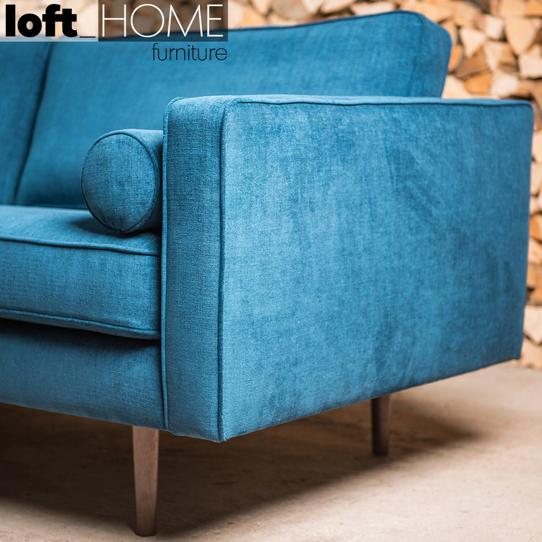 Modern fabric 3 seater sofa monroe conceptual design.