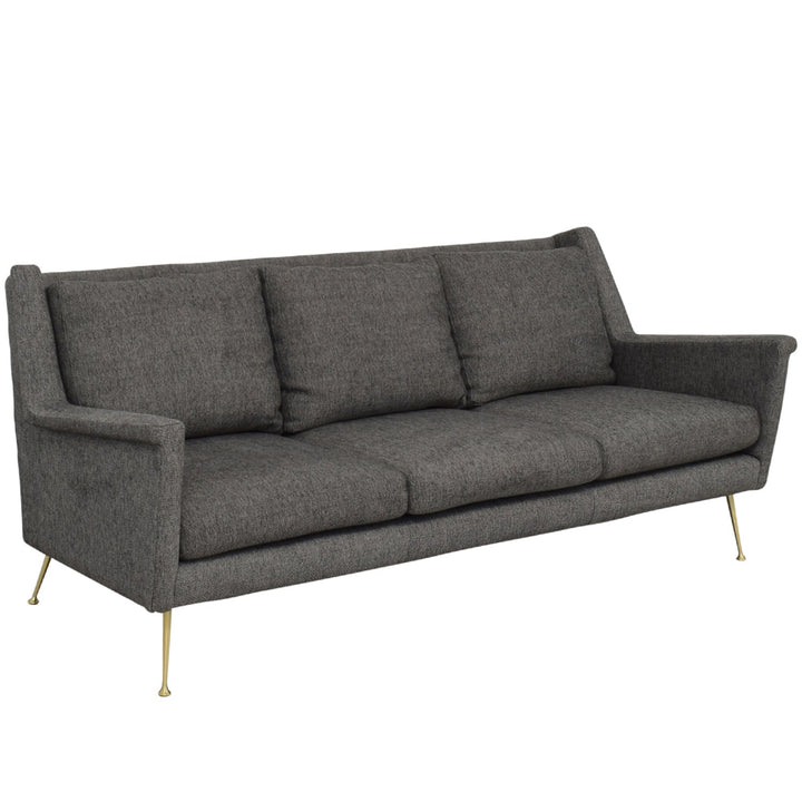 Modern fabric 3 seater sofa wayne conceptual design.
