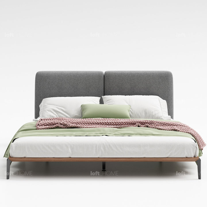Modern fabric bed armelle conceptual design.