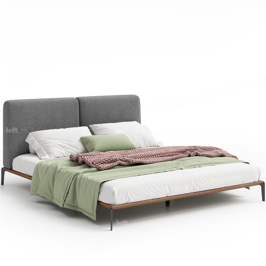 Modern Fabric Bed ARMELLE
