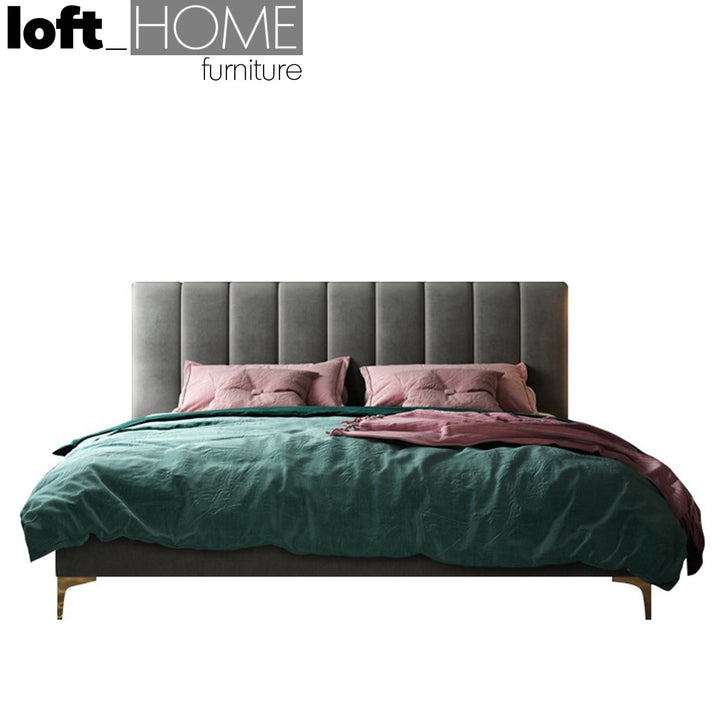 Modern Fabric Bed LEXI