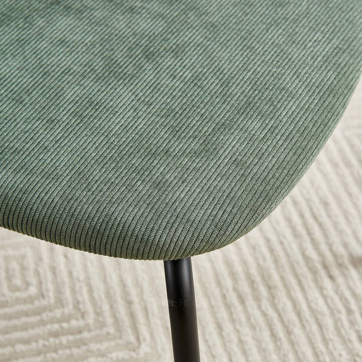 Modern fabric dining chair 2pcs set new school conceptual design.