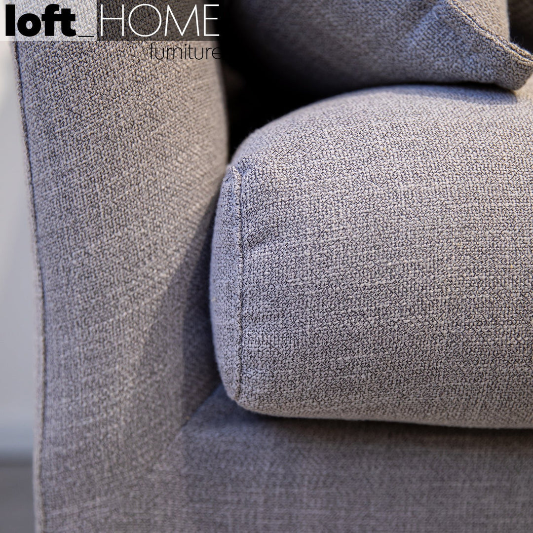Modern fabric l shape sectional sofa cammy 2+l conceptual design.