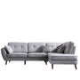 Scandinavian Fabric L Shape Sectional Sofa HENRI 2+L