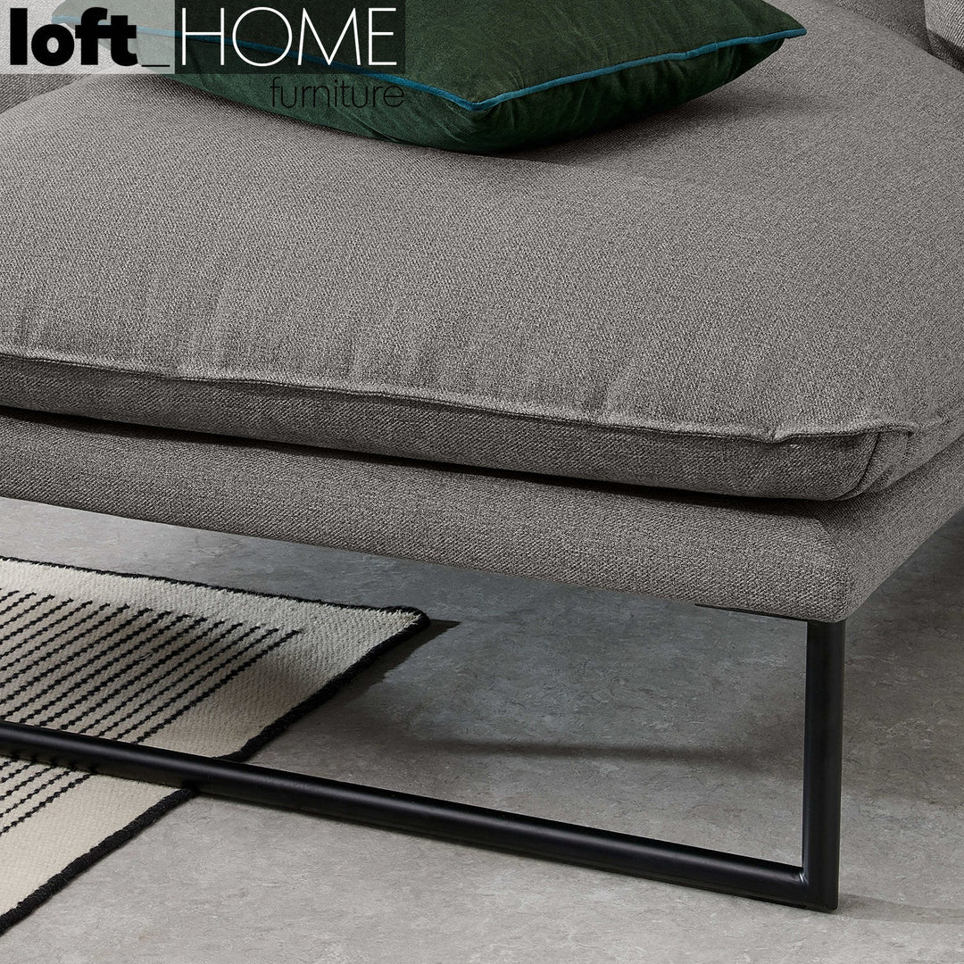 Modern fabric l shape sectional sofa malini 3+3+l detail 6.