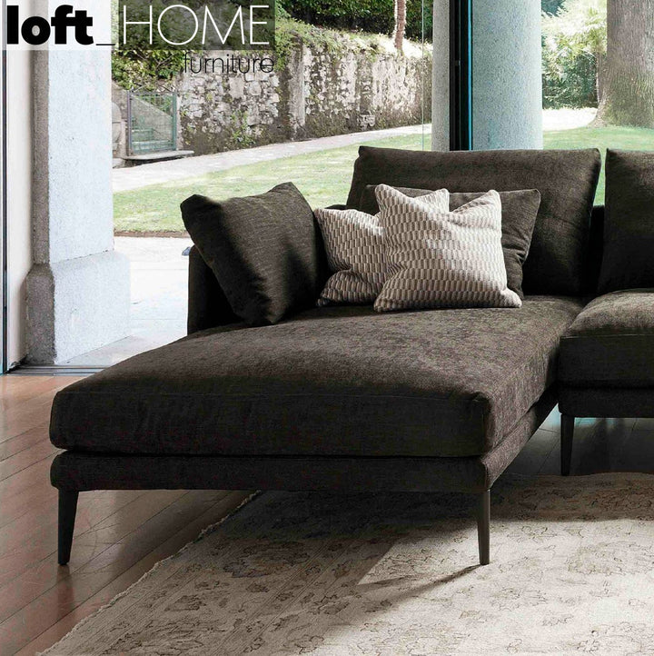 Modern fabric l shape sectional sofa william 2.5+l conceptual design.