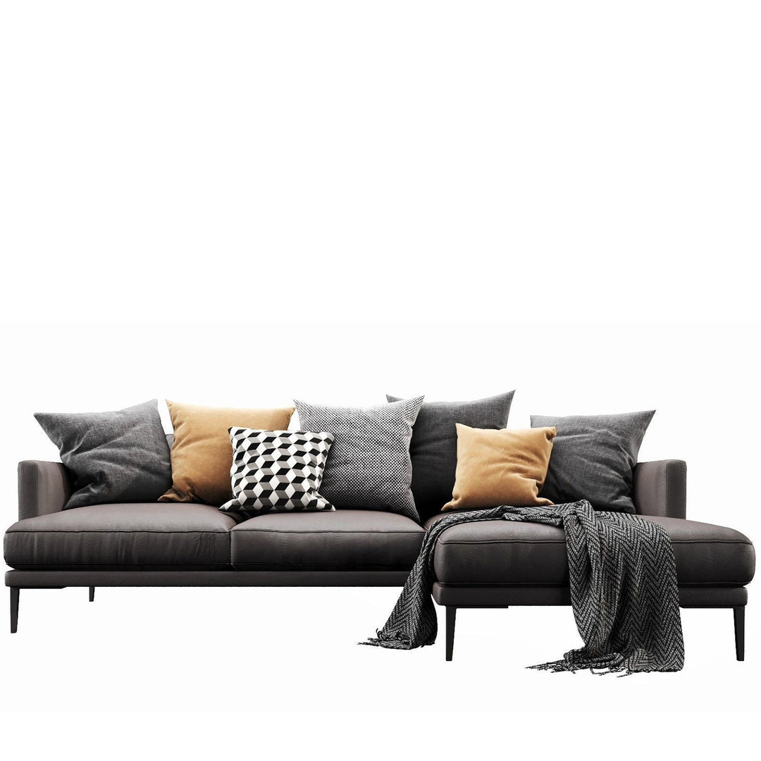 Modern fabric l shape sectional sofa william 2+l environmental situation.