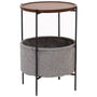 Industrial Fabric Side Table EMME