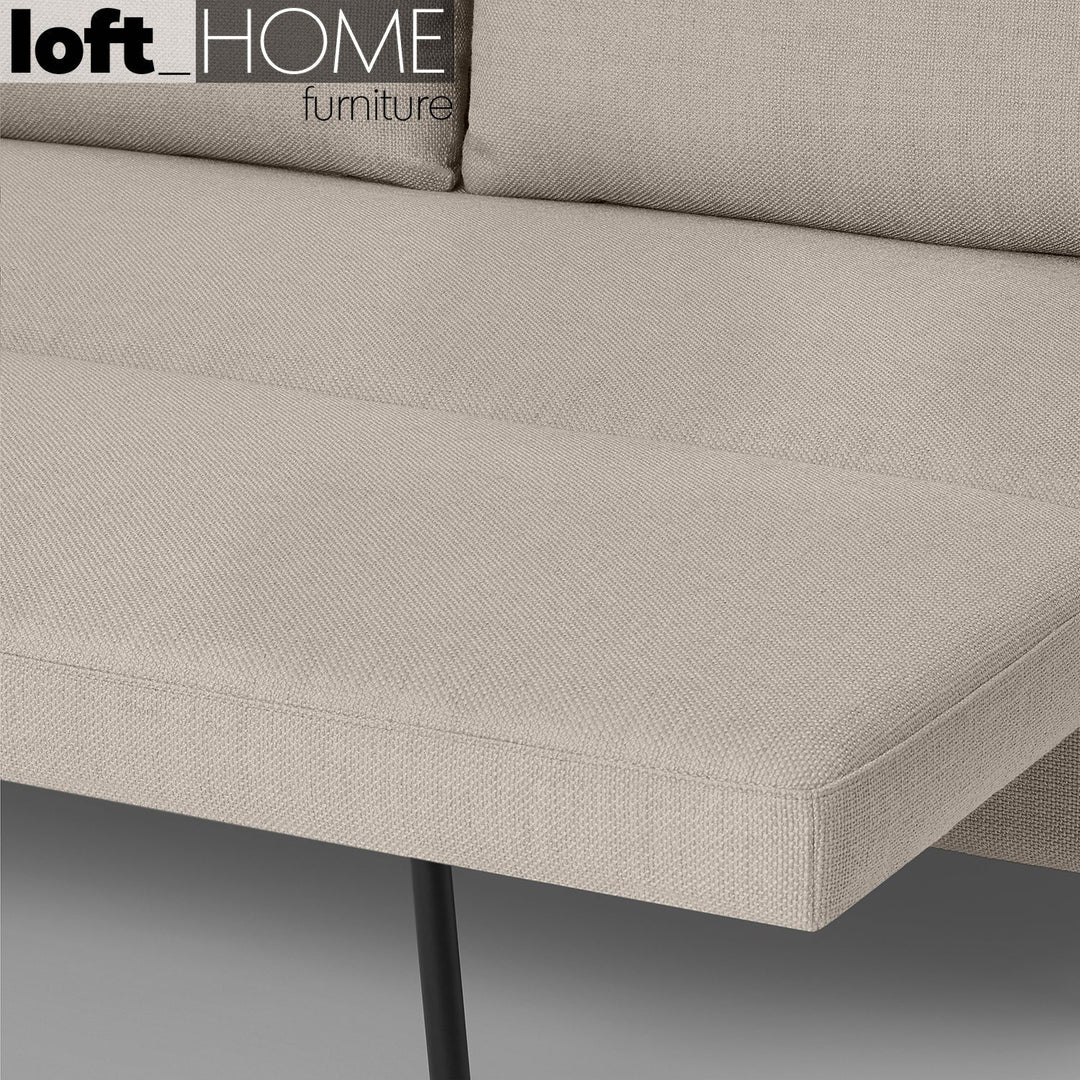 Modern fabric sofa bed hitomi detail 3.