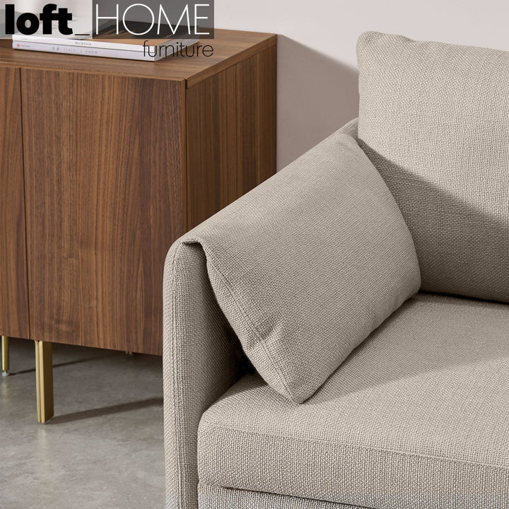 Modern fabric sofa bed hitomi detail 4.