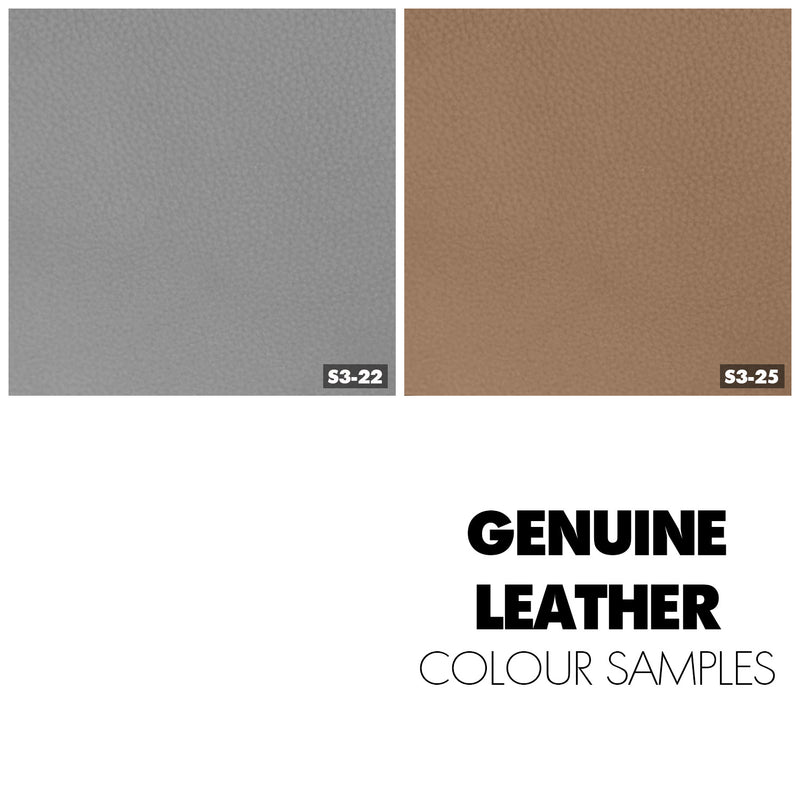 Modern genuine leather electric recliner l shape sectional sofa zeus 3+l color swatches.