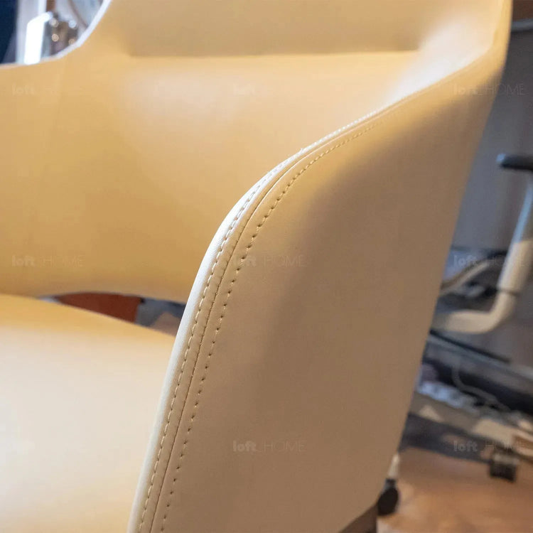 Modern Fabric And Leather Dining Chair METAL MAN N17 Good to Know Preview-1