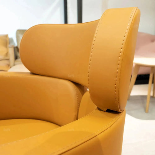 Modern Fabric And Leather Dining Chair METAL MAN N19 Good to Know Preview-1