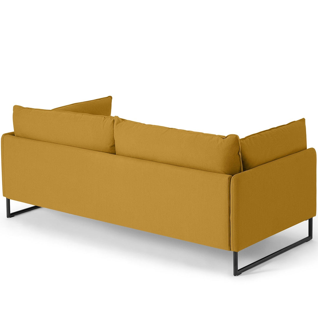 Modern linen 3 seater sofa malini detail 14.