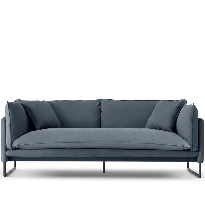 Modern linen 3 seater sofa malini environmental situation.